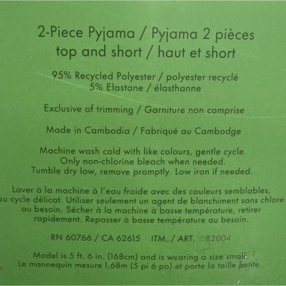 Kate Spade 2 Piece Polka Dot Pajama Set with Pink Accents Sz M - Picture 3 of 12